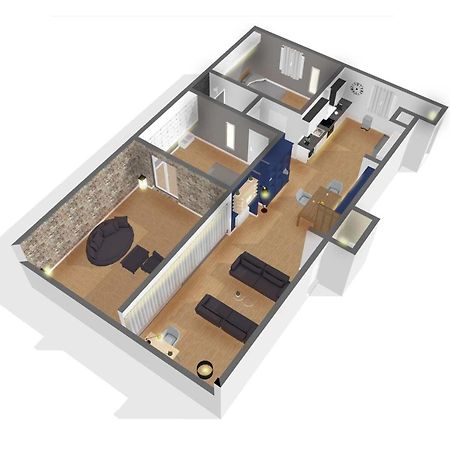 Suite Appart Place Versepuy シャンティイ エクステリア 写真